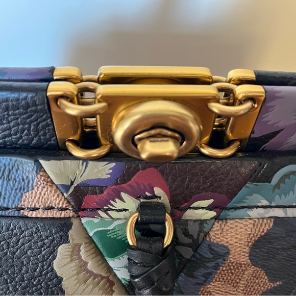 Coach X Kaffe Fassett Troupe Carryall Top Handle Satchel - Picture 3 of 13